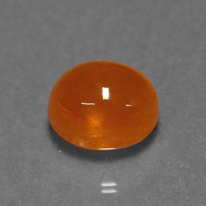 Granato spessartite naturale arancione da 6,24 ct, trasparente, trasparente/traslucido