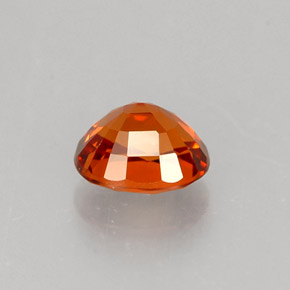 Granato spessartite naturale arancione da 0,83 ct, taglio ovale, VVS-VS