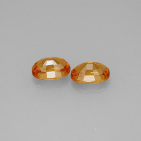 Granato spessartite naturale arancione da  ct, taglio ovale, VS