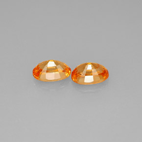 Granato spessartite naturale arancione da  ct, taglio ovale, VS