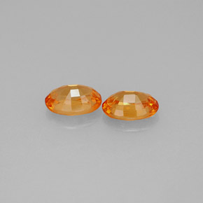 Granato spessartite naturale arancione da  ct, taglio ovale, VS