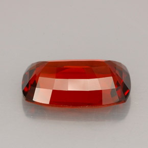 Granato spessartite naturale arancione da 6,30 ct, taglio a cuscino, VS