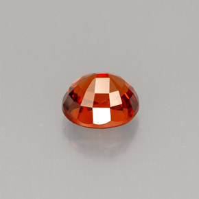 Granato spessartite Mandarino naturale da 1.36 ct, Taglio ovale, VVS
