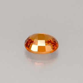 Granato spessartite Mandarino naturale da 1.23 ct, Taglio ovale, VVS-VS