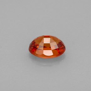 Granato spessartite Mandarino naturale da 1.22 ct, Taglio ovale, VVS