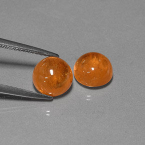 Granato spessartite naturale arancione da  ct, trasparente, trasparente/traslucido
