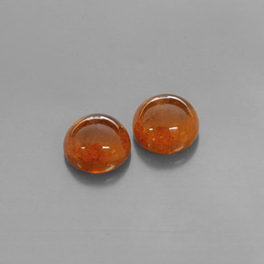 Granato spessartite naturale arancione da  ct, trasparente, trasparente/traslucido