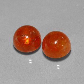 Granato spessartite naturale arancione da  ct, trasparente, trasparente/traslucido