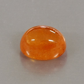 Granato spessartite naturale arancione da 3,98 ct, trasparente, trasparente/traslucido