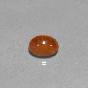 Granato spessartite naturale arancione da 2,37 ct, trasparente, trasparente/traslucido