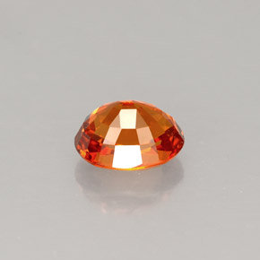 Granato spessartite naturale arancione da 1,43 ct, taglio ovale, VVS-VS