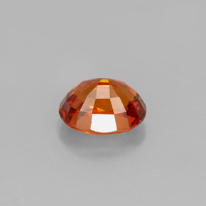 Granato spessartite naturale arancione da 1,37 ct, taglio ovale, VVS-VS