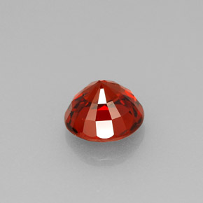 Granato spessartite Mandarino naturale da 1.58 ct, Taglio rotondo, VVS