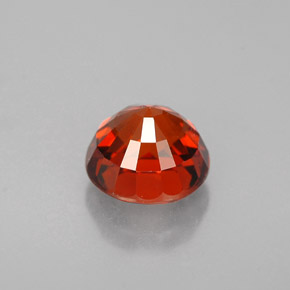 Granato spessartite naturale arancione da 0,96 ct, taglio rotondo, VVS-VS