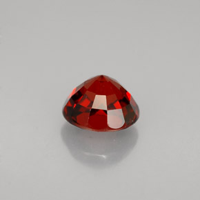 Granato spessartite naturale arancione da 1,55 ct, taglio rotondo, VVS-VS