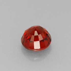 Granato spessartite naturale arancione da 0,95 ct, taglio rotondo, VS
