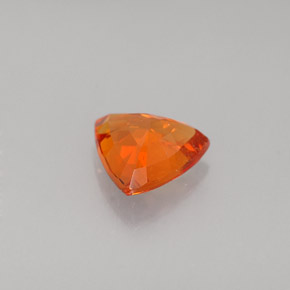 Granato spessartite naturale arancione da 1,25 ct, trillion, VS-SI