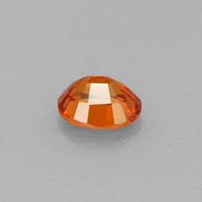 Granato spessartite naturale arancione da 0,94 ct, taglio ovale, VS-SI