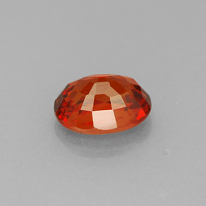 Granato spessartite Mandarino naturale da 1.30 ct, Taglio ovale, VVS-VS