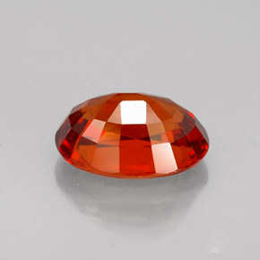 Granato spessartite naturale arancione da 1,70 ct, taglio ovale, VS