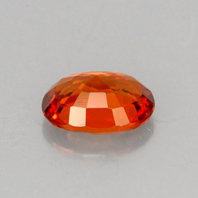 Granato spessartite naturale arancione da 1,05 ct, taglio ovale, VS