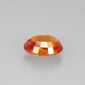 Granato spessartite Mandarino naturale da 1.09 ct, Taglio ovale, VS