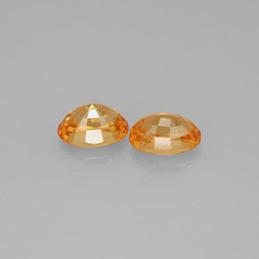 Granato spessartite naturale arancione da  ct, taglio ovale, VS