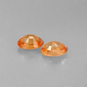 Granato spessartite naturale arancione da  ct, taglio ovale, VS