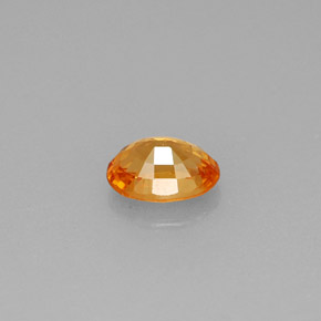 Granato spessartite naturale arancione da 0,71 ct, taglio ovale, VS