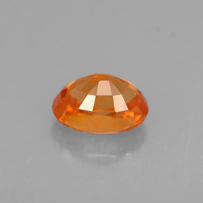 Granato spessartite naturale arancione da 0,78 ct, taglio ovale, VS