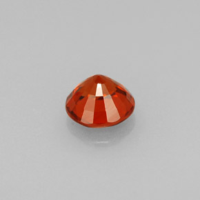 Granato spessartite naturale arancione da 0,64 ct, taglio rotondo, VS