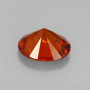 Granato spessartite naturale arancione da 1,73 ct, taglio ovale, VS-SI
