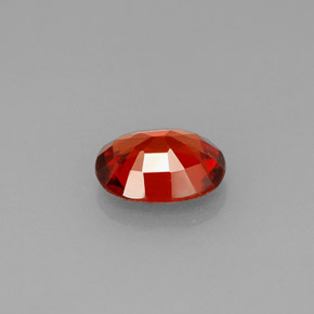 Granato spessartite Arancione rossastra naturale da 1.25 ct, Taglio ovale, VS-SI