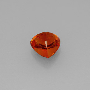 Granato spessartite Arancione rossastra naturale da 0.99 ct, Taglio trillion, VS