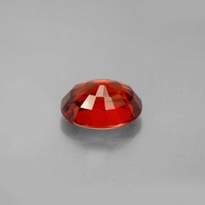 Granato spessartite naturale arancione da 2,79 ct, taglio ovale, VS