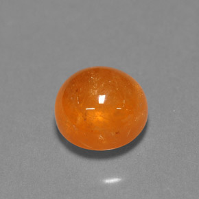 Granato spessartite naturale arancione da 3,68 ct, trasparente, trasparente/traslucido