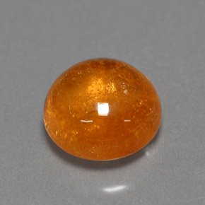 Granato spessartite Arancione naturale da 2.50 ct, Trasparente, Trasparente/Traslucido