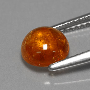 Granato spessartite Arancione naturale da 2.10 ct, Trasparente, Trasparente/Traslucido