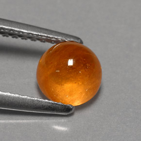 Granato spessartite naturale arancione da 1,70 ct, trasparente, trasparente/traslucido