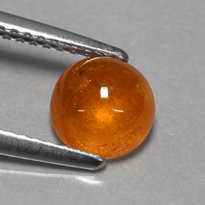 Granato spessartite Arancione naturale da 1.73 ct, Trasparente, Trasparente/Traslucido