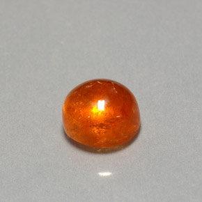 Granato spessartite naturale arancione da 2,47 ct, trasparente, trasparente/traslucido
