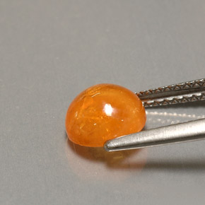 Granato spessartite Arancione naturale da 2.30 ct, Trasparente, Trasparente/Traslucido