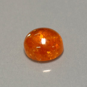 Granato spessartite naturale arancione da 1,43 ct, trasparente, trasparente/traslucido
