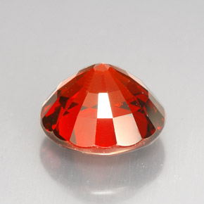 Granato spessartite naturale arancione da 8,88 ct, taglio rotondo, VS-SI