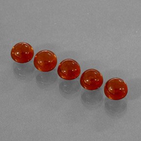 Granato spessartite naturale arancione da  ct, trasparente, trasparente/traslucido