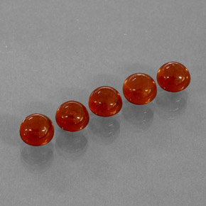 Granato spessartite naturale arancione da  ct, trasparente, trasparente/traslucido