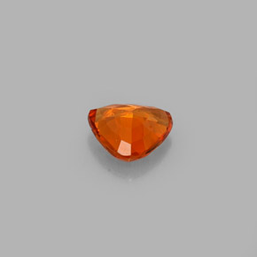Granato spessartite naturale arancione da 0,56 ct, trillion, VVS