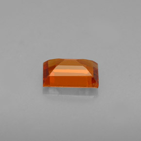 Granato spessartite naturale arancione da 0,77 ct, baguette, VS