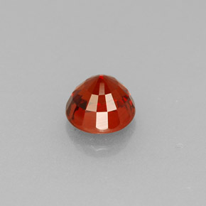 Granato spessartite naturale arancione da 0,83 ct, taglio rotondo, VVS-VS