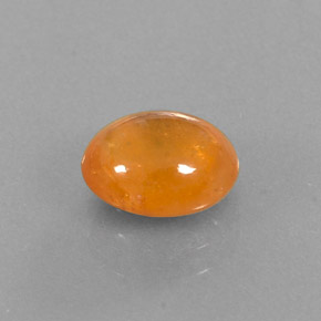 Granato spessartite naturale arancione da 3,18 ct, trasparente, trasparente/traslucido